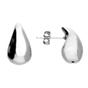 Silver Small Sterling Silver Elegant Tear Drop Earrings, Image 1 of 1