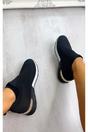 Pink iKrush Pink Jessi Slip On Sock Wedge Trainers, Image 8 of 8