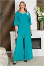 Jade Julianna Chiffon Trousers, Image 1 of 3