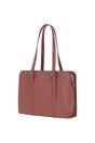 Pink 'Alonza' Zip Top Leather Handbag, Image 2 of 3