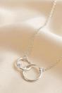 Silver Mum Daughter Gift Silver CZ Circles Bracelet, Image 4 of 4