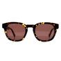 Brown Oval Dark Havana Brown L6015S, Image 1 of 3