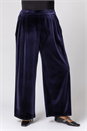  Curve Velvet Wide Leg Trousers, Image 3 of 4