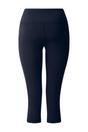 Navy Influential II Plain 3/4 Leggings, Image 2 of 3