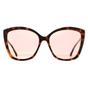 Brown Cat Eye Havana Pink Gold Mirror Nat/S, Image 1 of 4