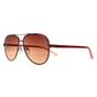 Brown Aviator Copper Brown Brown Gradient TB1644 Sunnia Sunglasses, Image 2 of 4
