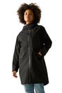 Black Regatta Black Levita Waterproof Jacket, Image 4 of 4