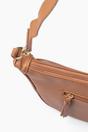 Tan Etre Tan Faux Leather Half Moon Crossbody Bag, Image 2 of 5