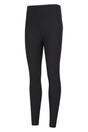 Black Borg Lined Thermal Leggings, Image 4 of 4