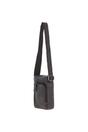 Brown 'Madrid' Compact Travel Messenger Bag With Multiple Zip Pockets And Adjustable Strap, Image 3 of 5