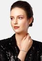 Silver Diva Dainty Tennis Bracelet, Image 4 of 5