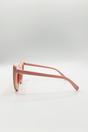Pink Heart Shape Sunglasses In Pink, Image 4 of 4