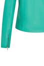 Aqua Classic Brando Biker Leather Jacket, Image 8 of 8