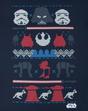 Blue Star Wars Dark Side Fair Isle T-Shirt, Image 2 of 4