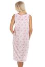 Pink Camille Lingerie Pink Floral Lightweight Sleeveless Nightdress, Image 2 of 6