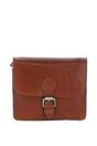 Tan Ashwood Leather Tan Vintage Mini Leather Cross Body Shoulder Bag With Chain Strap, Image 1 of 4