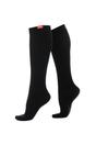 Black 15-20 mmhg Graduated Compression Wide Socks, Image 1 of 5