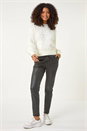 Ivory  Dusk Fluffy Knit Jumper, Image 2 of 5
