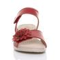 Red AJVANI Red Comfort Touch Close Sandals, Image 6 of 6