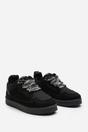 Black 'Darcy' Lace-Up Trainers with Chunky Sole, Image 4 of 7