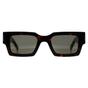 Rectangle Dark Shiny Havana w Silver Grey SL572, Image 1 of 3