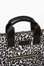 Cream Etre Cream Leopard Top Handle Foldable Backpack, Image 4 of 4