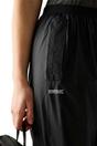 Black Waterproof Straight Leg Over Trousers, Image 3 of 4
