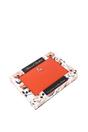 Orange Ashwood Leather Orange 'Mini X' RFID Protected Real Leather Purse, Image 3 of 4