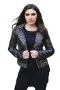 Black Gothic Biker Stud Leather Jacket -Bilbao, Image 1 of 4