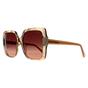 Beige Guess Beige Square Beige Brown Tortoise Pink Gradient GM0828, Image 2 of 3