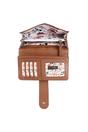 Tan Sherry 14 Card RFID Protected Large Real Leather Purse, Image 5 of 5