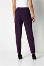 Plum Long Straight Leg Stretch Trouser, Image 2 of 4