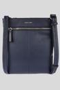 Navy 'Heaven' Real Leather Cross Body Bag, Image 3 of 4