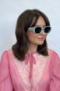 Mint Oval Sunglasses with Wide Arm, Image 5 of 6