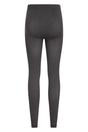 Grey Fluffy Fleece Lined Thermal Leggings, Image 2 of 4