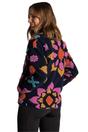 Sapphire Catalina Flowers Full Zip Fleece Jacket, Image 2 of 4