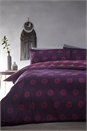 Plum King Size Joel Duvet Cover Set, Image 1 of 2