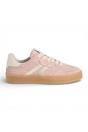 Pink Tamaris Pink Tamaris Womens Pink White Stripe Sneaker, Image 1 of 7