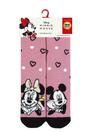 Pink Ladies Novelty Minnie Mouse or Snoopy Lightweight Thermal Socks, Image 2 of 3
