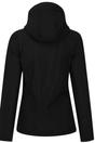 Black Regatta Black Venturer 3 Layer Hooded Soft Shell Jacket, Image 2 of 2