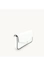 White The Munro White Leather Shoulder Bag, Image 3 of 7