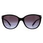 Black Ralph Black Cat Eye Black Grey Gradient Sunglasses, Image 1 of 6