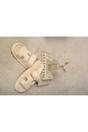 Beige Lucille Cut Out Open Toe Strappy Sandals, Image 6 of 8