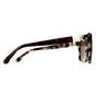 Brown Square Dark Tortoise and Cream Tortoise Brown MK2201 Malia, Image 4 of 4