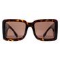 Brown Square Dark Havana Dark Brown BE4406U, Image 1 of 4