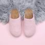Pink AJVANI Pink Footbed Mules Slippers, Image 4 of 6