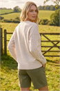 Ivory  Cable Knit Jumper, Image 3 of 4