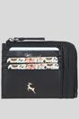 Black Real Leather Small Purse with RFID Protection, Image 1 of 4