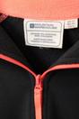 Black Montana Half Zip Fleece Top, Image 2 of 5