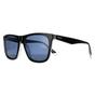 Black Polaroid Black Square Black Blue Polarized Sunglasses, Image 2 of 4